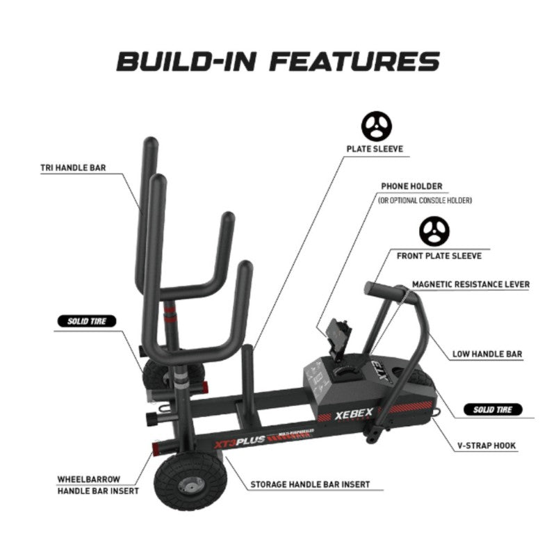 Trineo Xebex XT3 Plus SLD-XT3V2 | Velocidad, Seguridad y Rendimiento Superior
