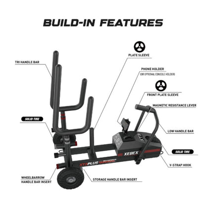 Trineo Xebex XT3 Plus SLD-XT3V2 | Velocidad, Seguridad y Rendimiento Superior